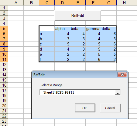 match date range vba