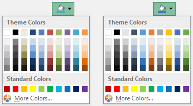 Using Colors in Excel - Peltier Tech Blog