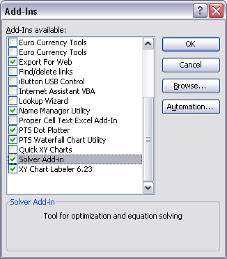 how to install excel solver on mac