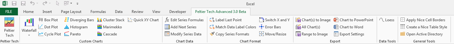 Peltier Tech Charts For Excel 3 0 Download