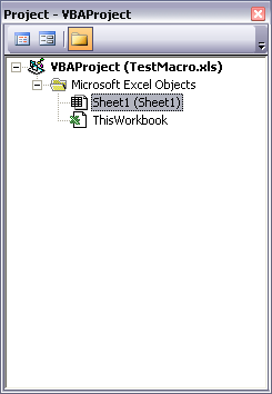 Project Explorer Window