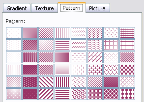 Patterned Fills