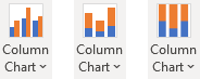 MRU Column Chart Subtypes