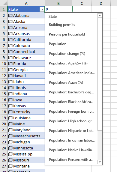 Geography And Maps In Excel Peltier Tech