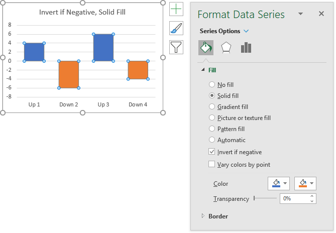 stop inverted colors in excel for mac