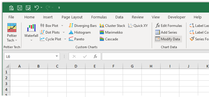 Modify Series Data - Peltier Tech