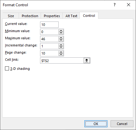 Format the Scrollbar